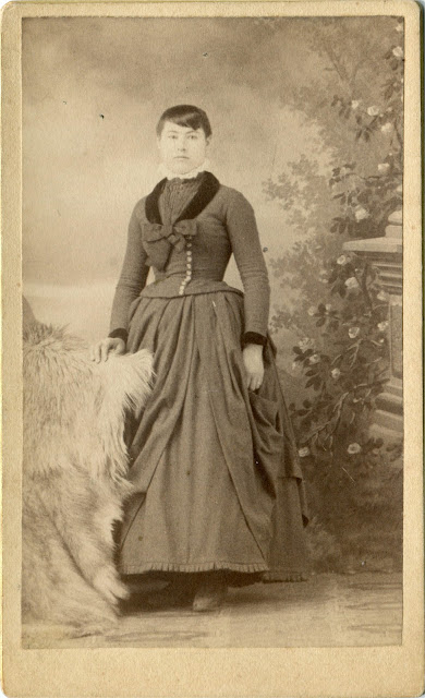 C. C. Curtis.  Asian Woman in Traver,  CA.  CIrca 1885.