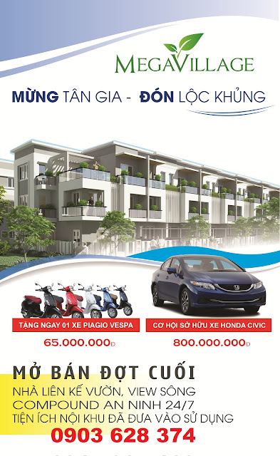 Mega Village - Mừng tân gia - Đón lộc khủng