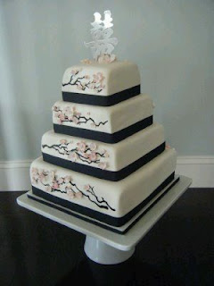 Wedding Decor, oriental cakes