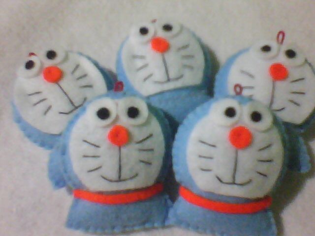  Boneka  Shinta Boneka  Doraemon  dari Flanel 