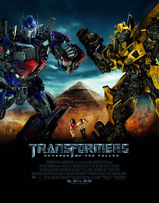 Transformers Revenge of the Fallen movie poster
