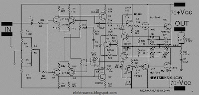 Rangkain Power Amplifier MJ15003 -MJ15004
