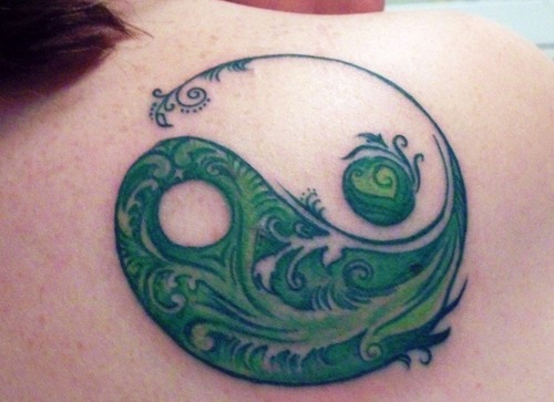 Phoeenix Tattoo Designs Gallery: Yin Yang Tattoos