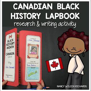 https://www.teacherspayteachers.com/Product/Black-History-Month-Canada-Activity-with-Research-Project-5218708