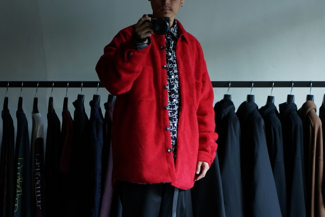 MASSES TOKYO 2020 AW FLEECE OVER SHT JKT TRUMPS 通販