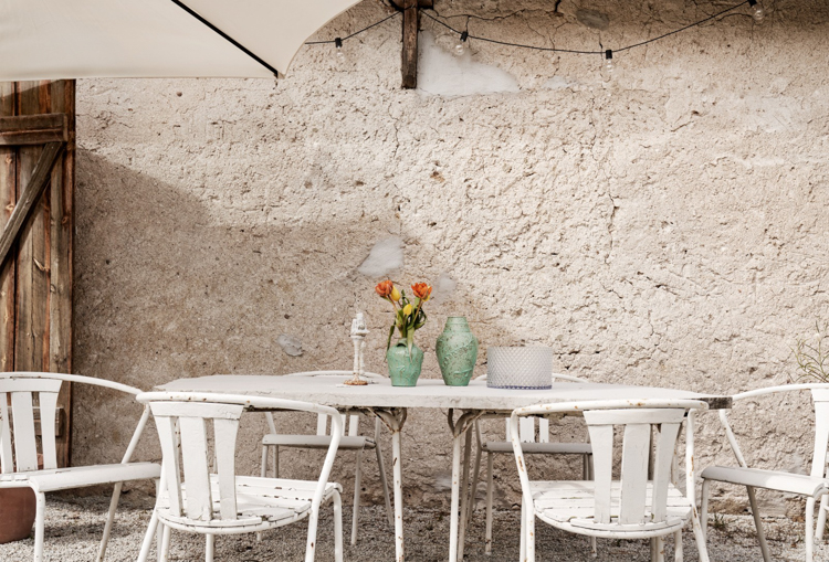 A Converted School House on the Swedish Island of Gotland