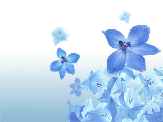 Blue Flowers wallpaper