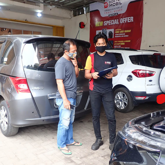 service ac tanpa bongkar di dokter mobil