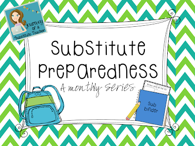 Journey of a Substitute Monthly Series