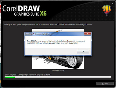 Error Coding: Cara Mengatasi Error 1935 Corel Draw