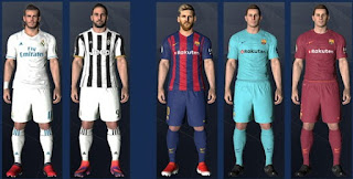 MT Games PES 2017 New Kit Pack V1