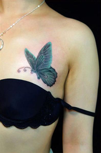 breast tattoos