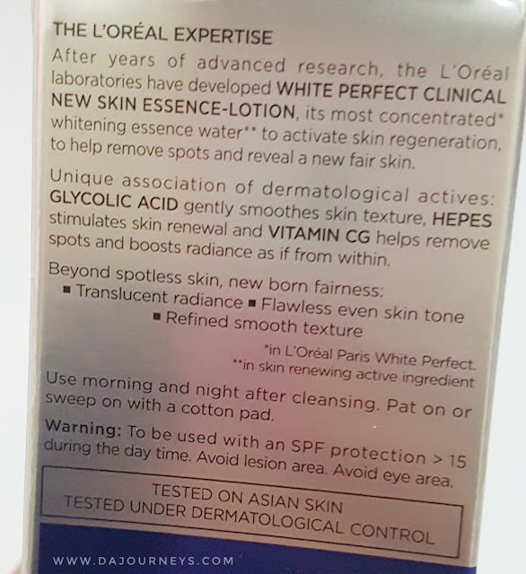 [Review] White Perfect Clinical New Skin Essence Lotion