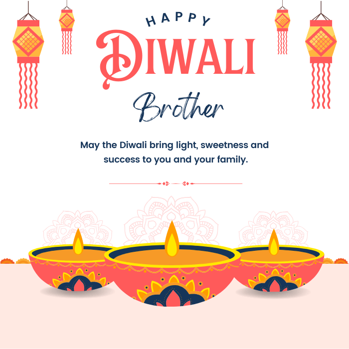 happy diwali 2023 image for brother