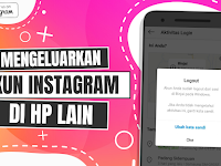 Cara Mengeluarkan Akun Instagram di HP Lain