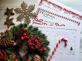 DECEMBER PLANNER - PLANNER ŚWIĄTECZNY NA GRUDZIEŃ DO DRUKU