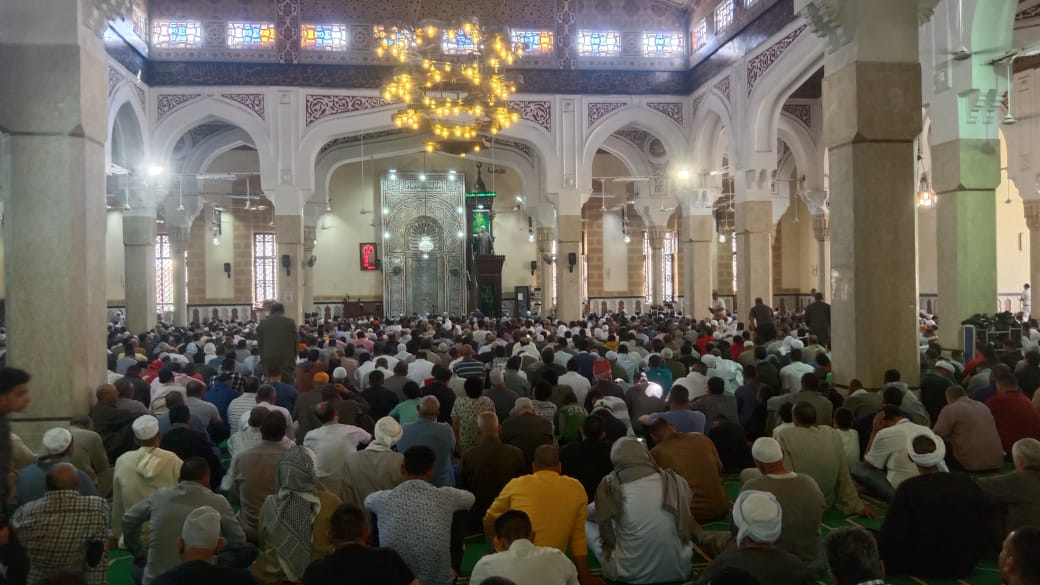 شيخ المسجد الإبراهيمي بدسوق:"دعوات التظاهر فتنة تعطل مسيرة الدولة" - صور