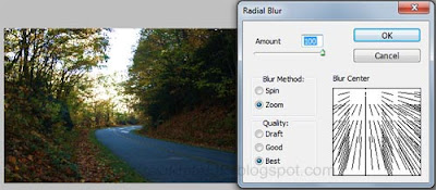 cara membuat efek rol pada foto dengan photoshop