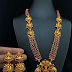  1Gram Gold Jewellery | Latest Long Haram Designs 