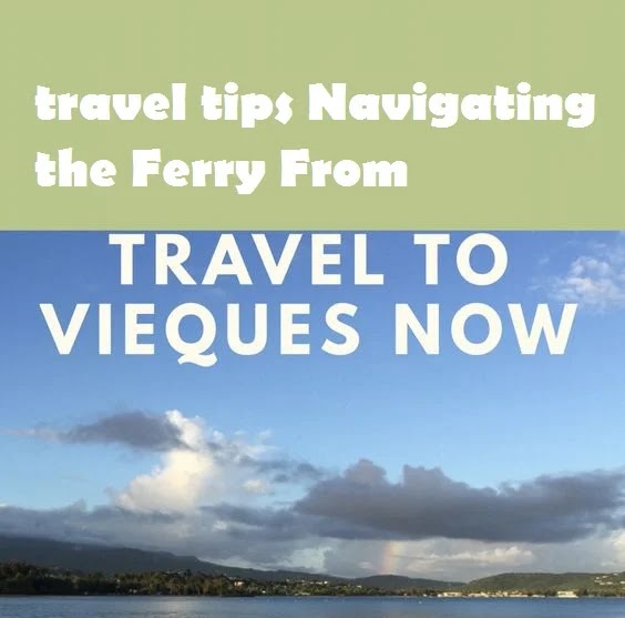 travel tips Navigating the Ferry From Fajardo to Vieques