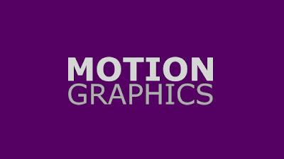 Motion Graphics adalah percabangan dari Seni Desain Graphics yang merupakan penggabungan dari, Ilustrasi, Tipografi, Fotografi dan Videografi dengan menggunakan teknik Animasi.