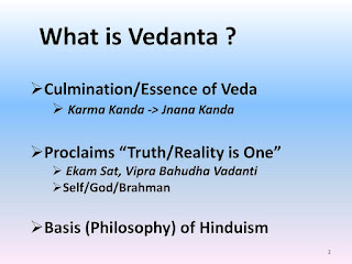 What is Vedanta ?