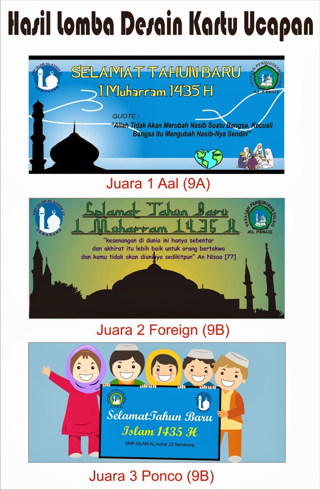 Kegiatan Bulan Bahasa dan Peringatan Tahun Baru Islam 1435 