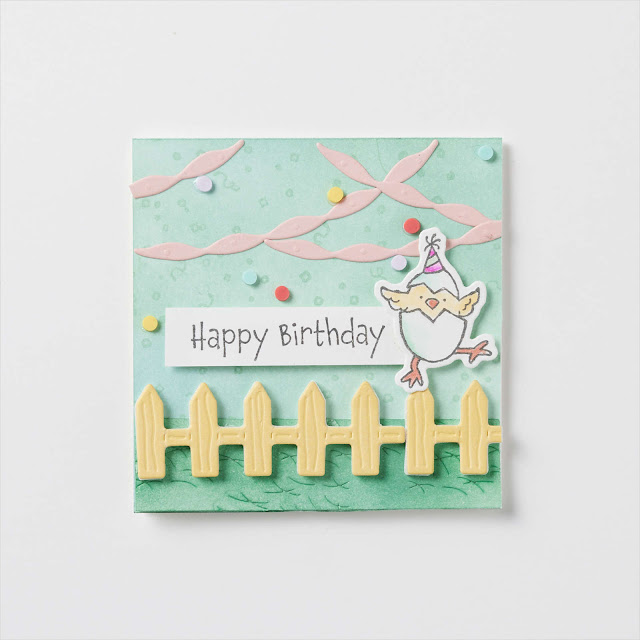 Craftryduckydoodah, Hey Chick, Hey Birthday Chick, Stampin' Up,