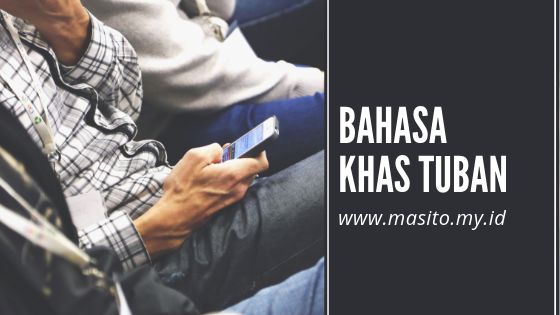 Bahasa khas tuban