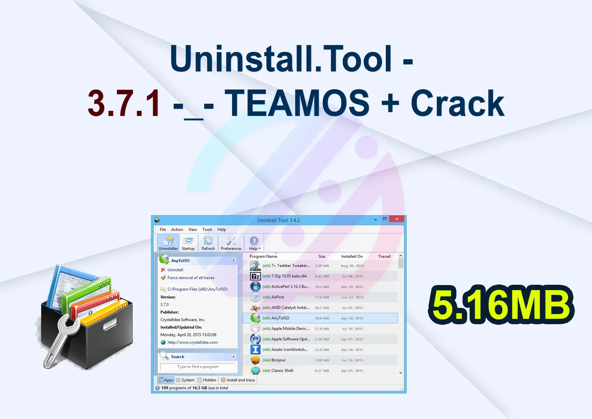 Uninstall.Tool – 3.7.1 -_- TEAMOS + Crack