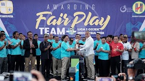 Barito Putera Tim Fair Play Liga 1 2018