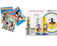 Concorso "I Fumetti con Dole" : vinci gratis Set da tavola Mickey Mouse e abbonamenti a Topolino