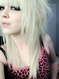 Blonde Emo Hairstyles for Girls 2012