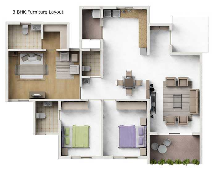 Apartment Plans In India