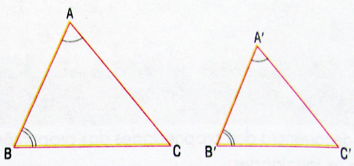 Semelhança de Triângulos: Casos de Semelhança de Triângulos