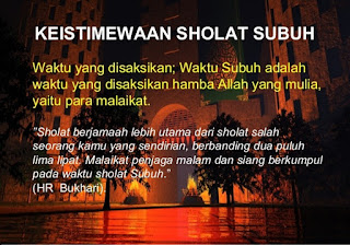  Manfaat Shalat Subuh dari Segi Kesehatan.