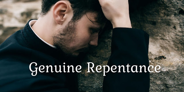 This short devotion explains what real repentance looks like.