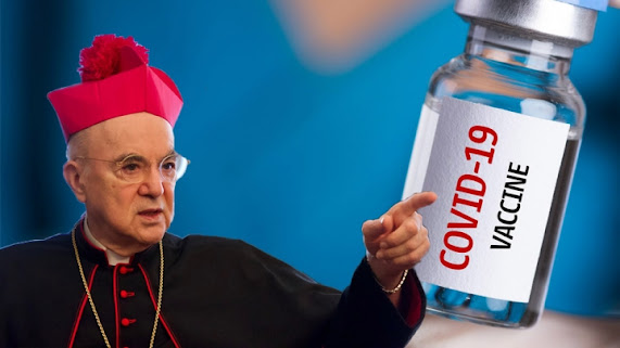 Archbishop Vigano Catholic covid great reset pandemic pharmaceuticals business conflict of interest