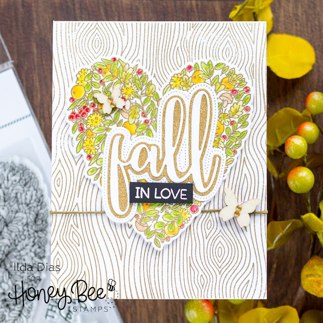 Honey Bee Stamps Autumn Blessings Blog Hop | Day 2 + Giveaway by ilovedoingallthingscrafty.com