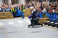 Bajada de goitiberas de las fiestas de Rontegi