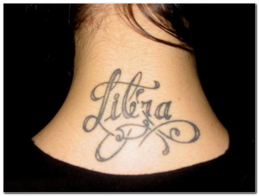 libra tattoos for men