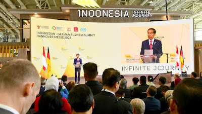 Presiden Jokowi Ajak Jerman Tingkatkan Kemitraan Bisnis dengan Indonesia