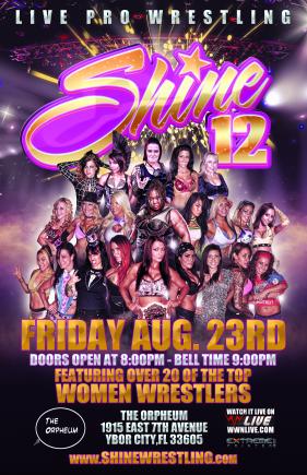 Shine Wrestling's mix of glitz, camp and passion is pure Tampa, Tampa