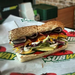 subway kavaklıdere ankara menü fiyat listesi burger siparişi