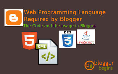 Web Programming Language Required by Blogger