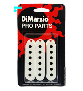 Dimarzio DM2001W, Strat Pickup Cover - WHITE