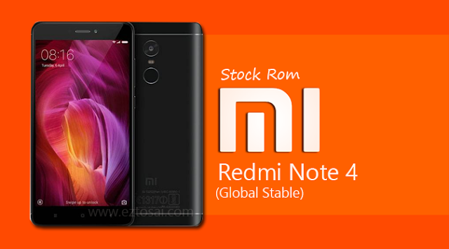 Download Stockrom Redmi Note 4X (Global Stable) Terbaru