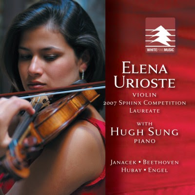 Elena Urioste violin Hugh Sung piano White Pine Music 2008 Jonathan