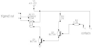 Water to activated Relay circuit