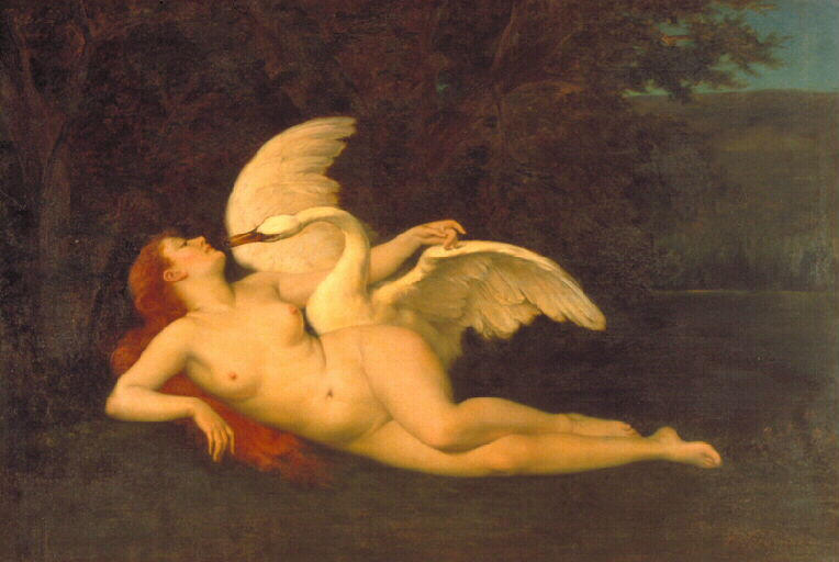 louis tournier leda et le cygne